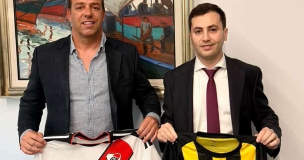 La reunión del presidente de River que generó una gran expectativa en Uruguay