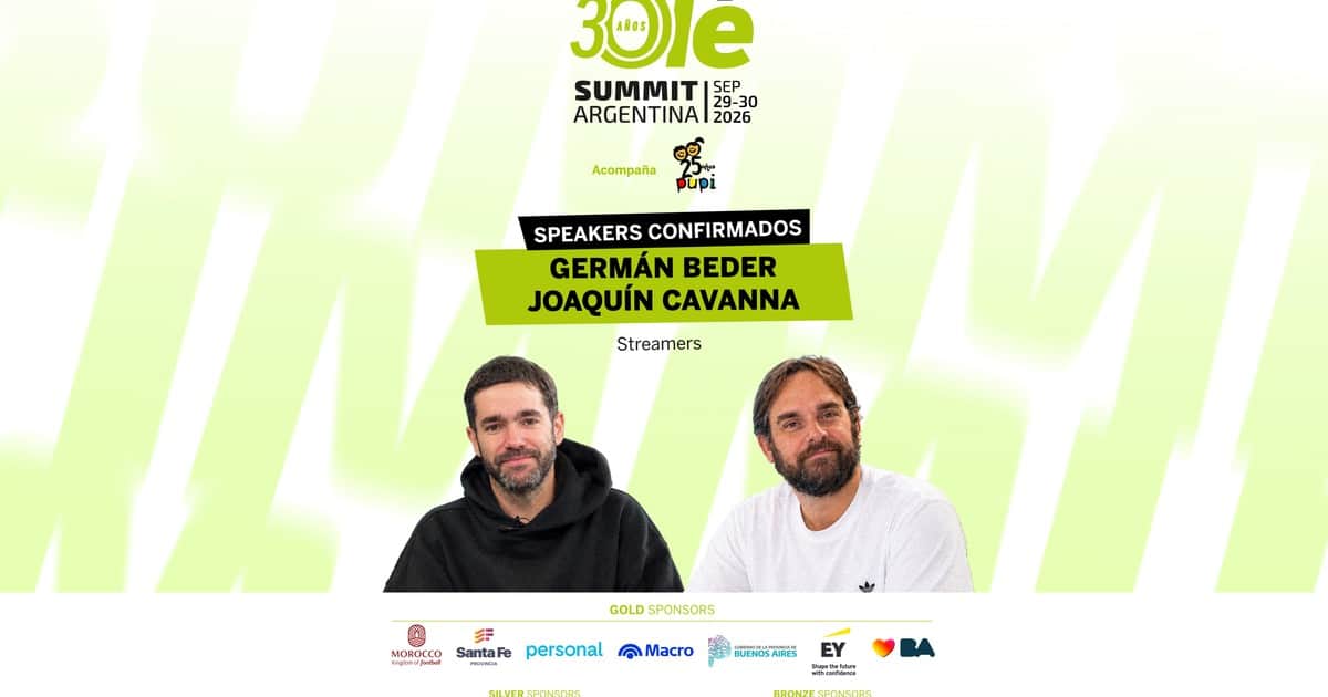Gran dupla en el Olé Summit 2026: Germán Beder y Joaquín Cavanna