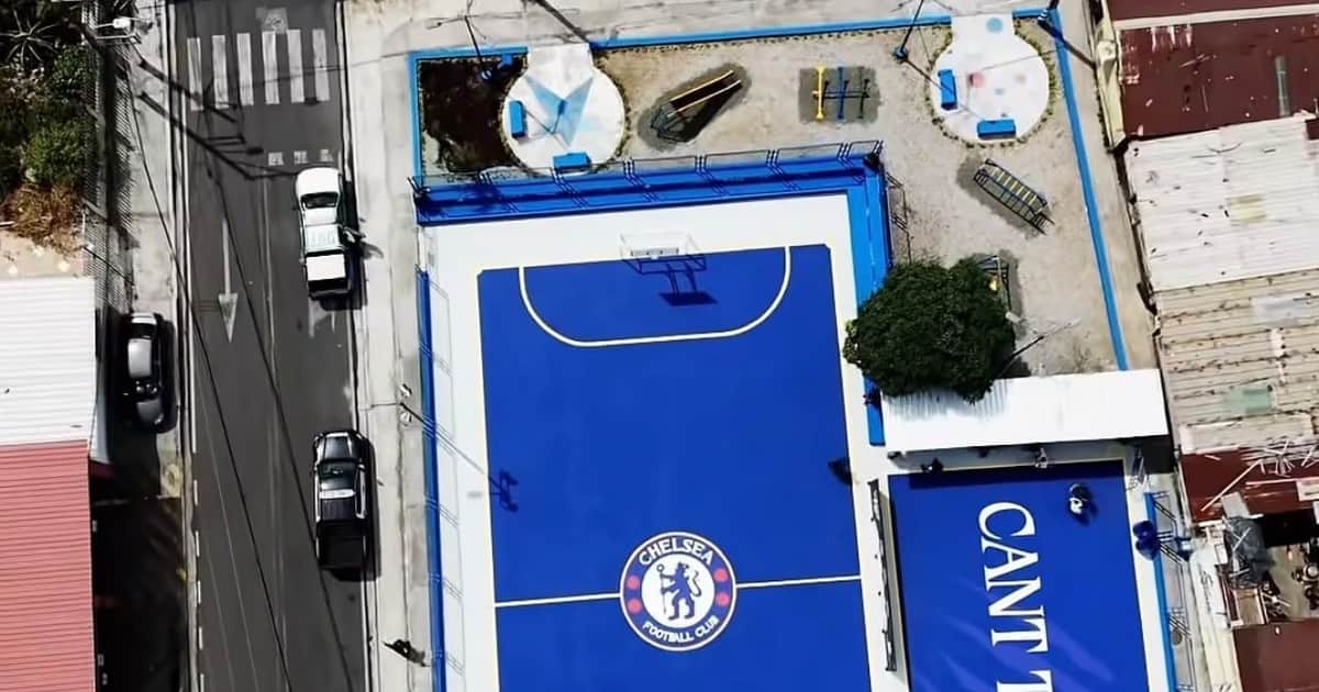 Chelsea inauguró una cancha comunitaria en Sudamérica: las razones detrás de la iniciativa "Can't Tame Us"