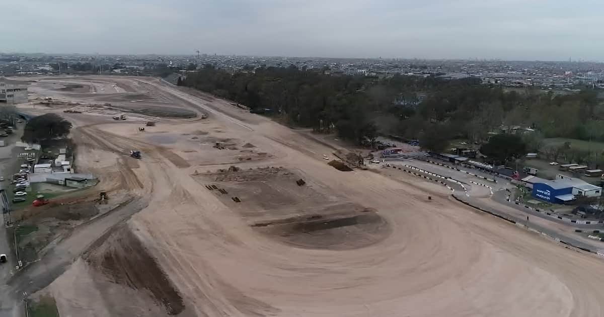 Siguen las obras en el Gálvez: tribunas, accesos y la nueva configuración que ya tomó forma