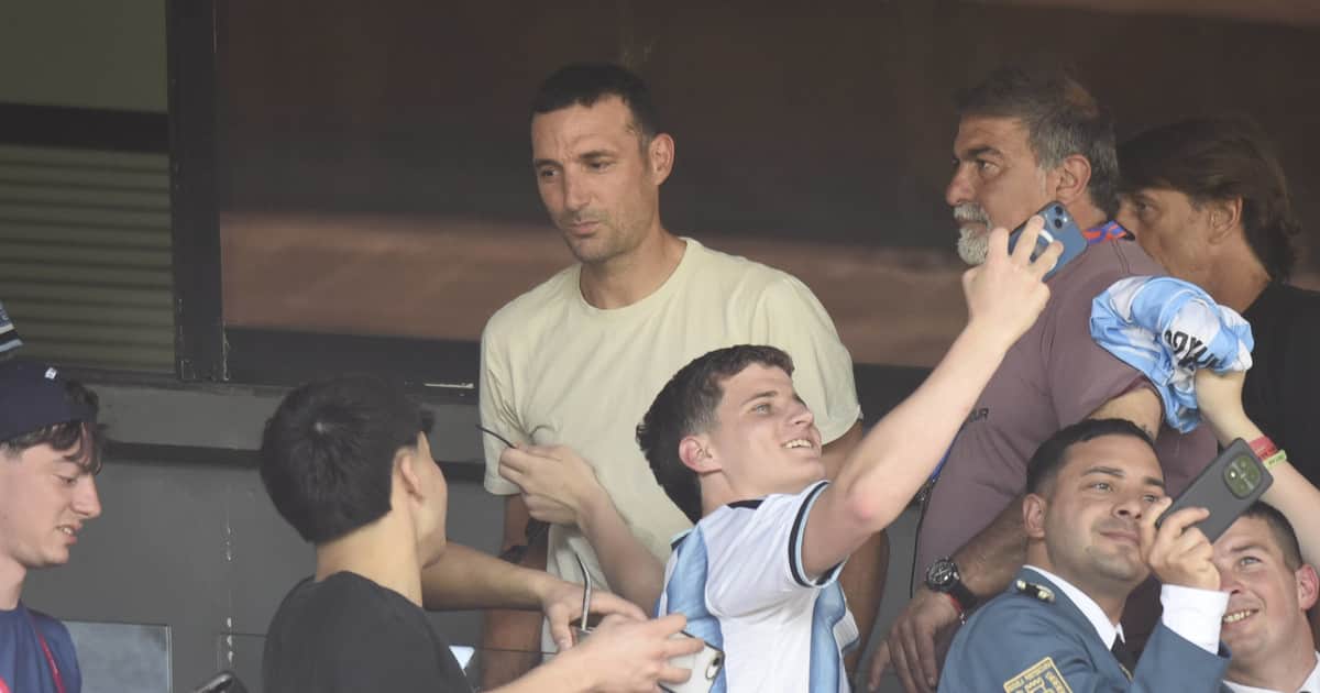 Scaloni: acciones que hablan