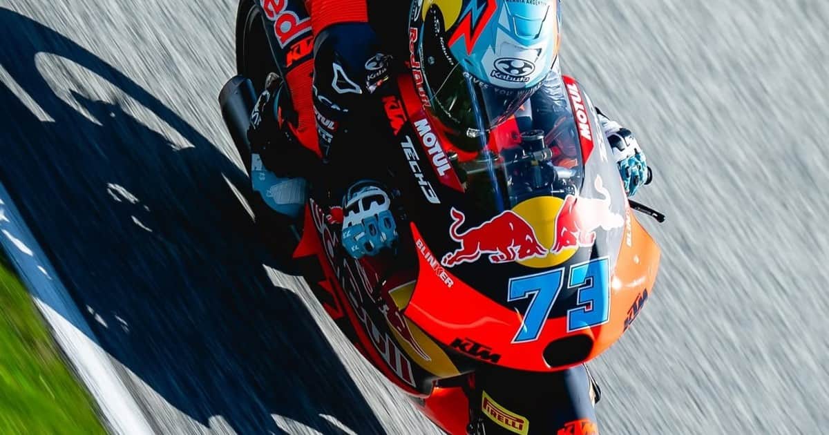 Tras un arranque difícil en Austria: cómo les fue en la qualy de Moto3 a Perrone y Morelli