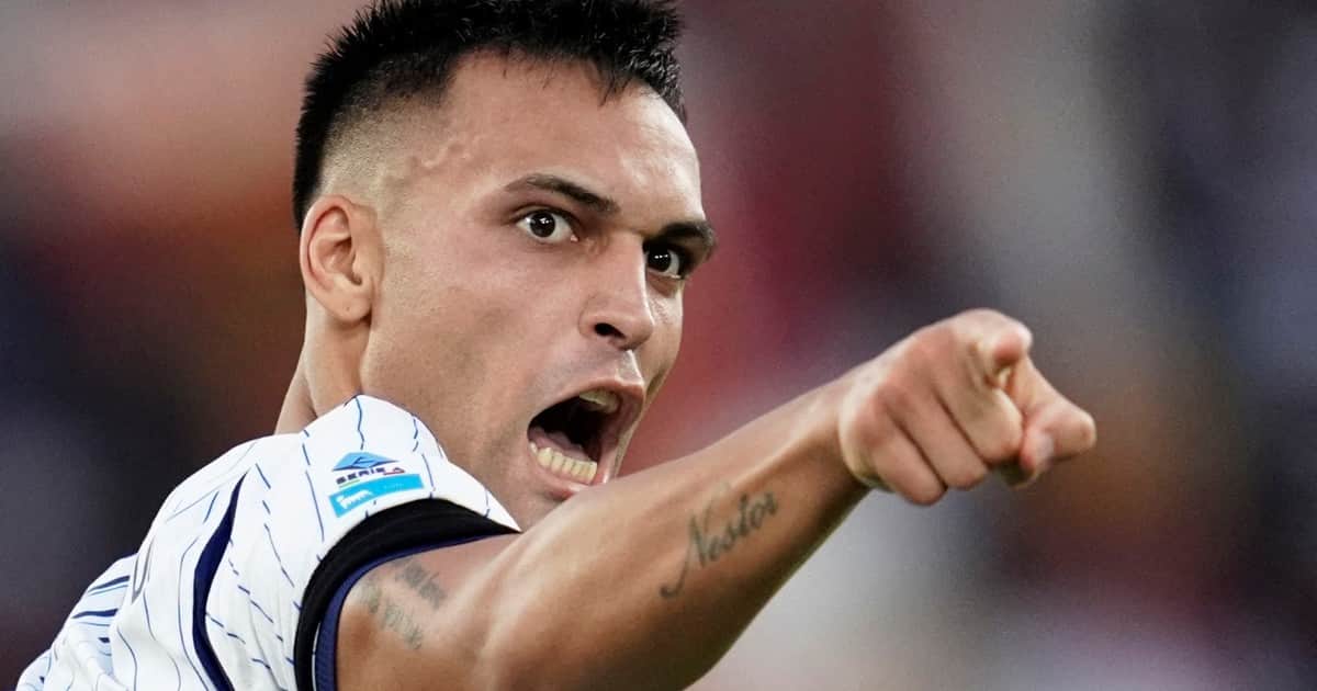 Video: el golazo que se fabricó Lautaro Martínez ante la Roma de los argentinos