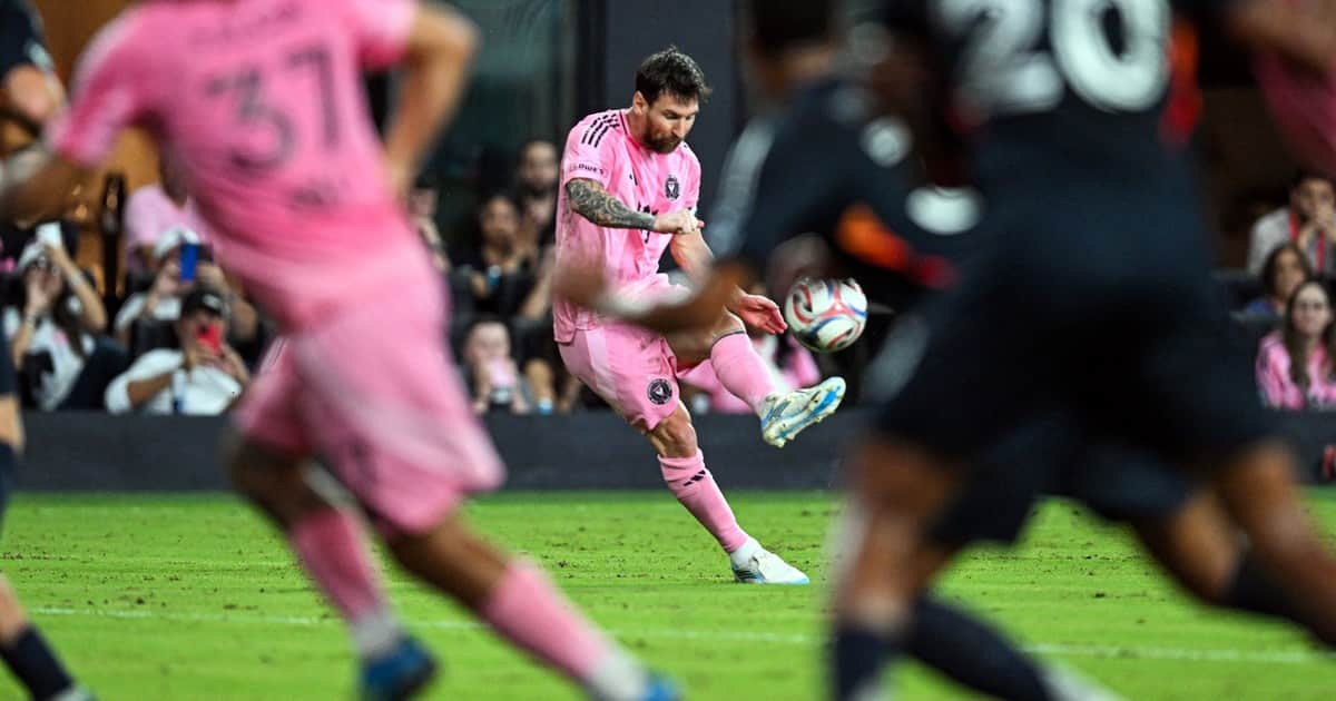 Video: el gol de tiro libre para Inter Miami al suplente de Vozinha