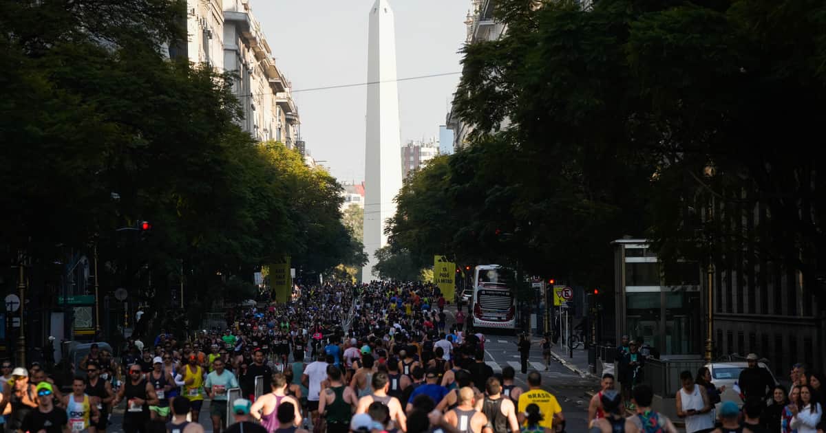 En la Maratón de Buenos Aires, dos keniatas coparon los podios