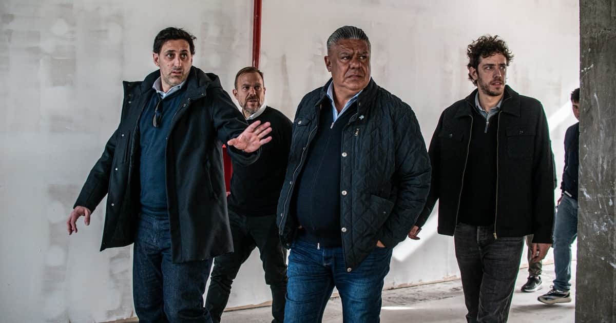 Video: Chiqui Tapia visitó el predio que inaugurará Racing