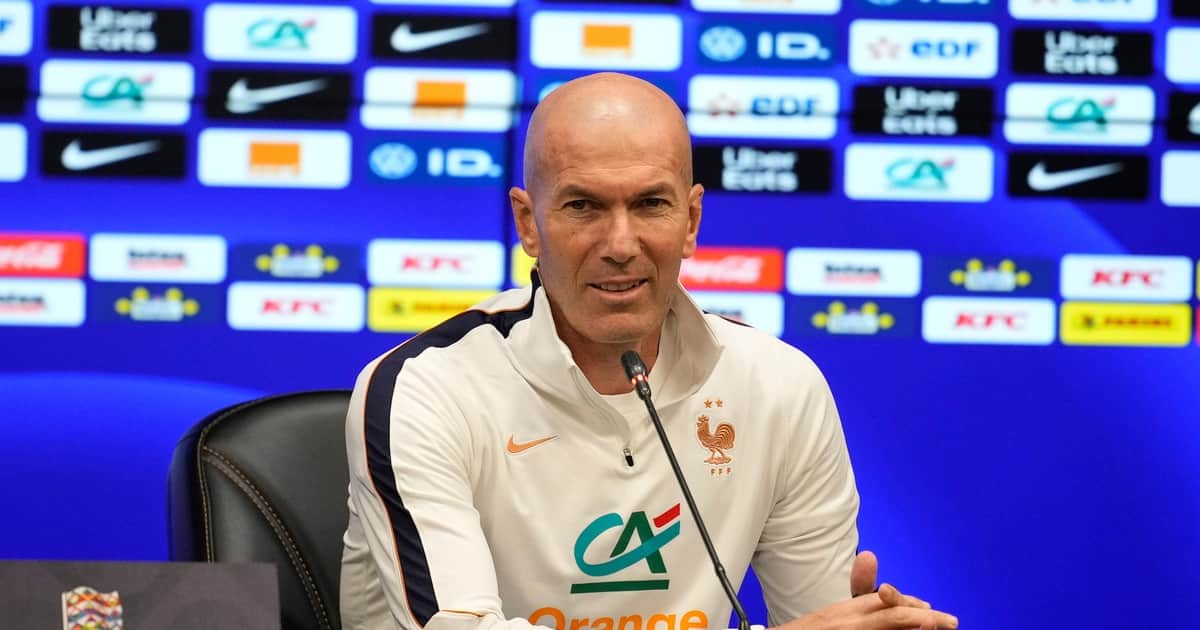 El increíble pedido que le hicieron a Zidane en una conferencia de prensa