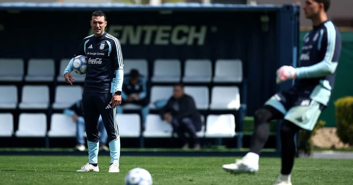 El primer 11 que paró Scaloni post Mundial