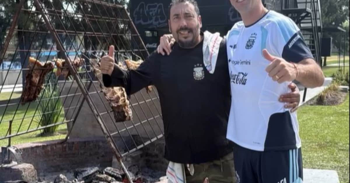 El asado de la renovación: la costumbre que perdura en la Scaloneta
