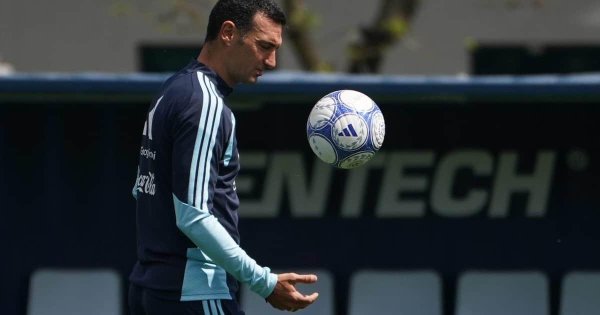 Selección: prácticas, habla Scaloni, se define el 11 y viaje a Córdoba