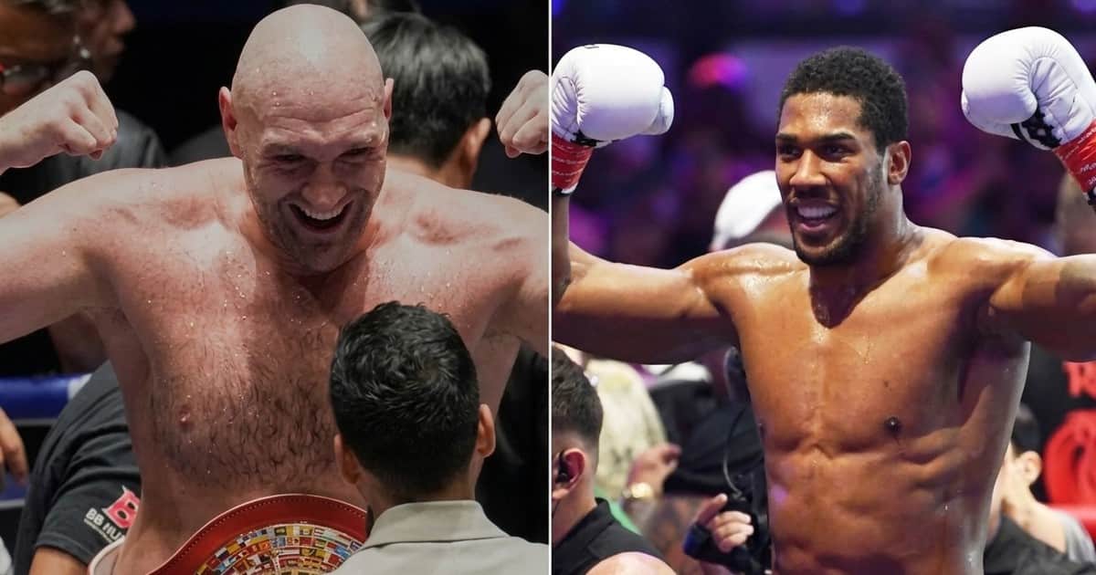 Tyson Fury vs. Anthony Joshua: cuándo es, dónde van a pelear y todo lo que hay que saber