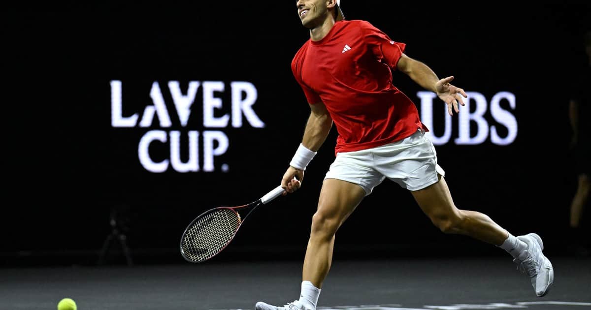 Cerúndolo perdió en su debut de Laver Cup y fue criticado por Alcaraz en pleno partido