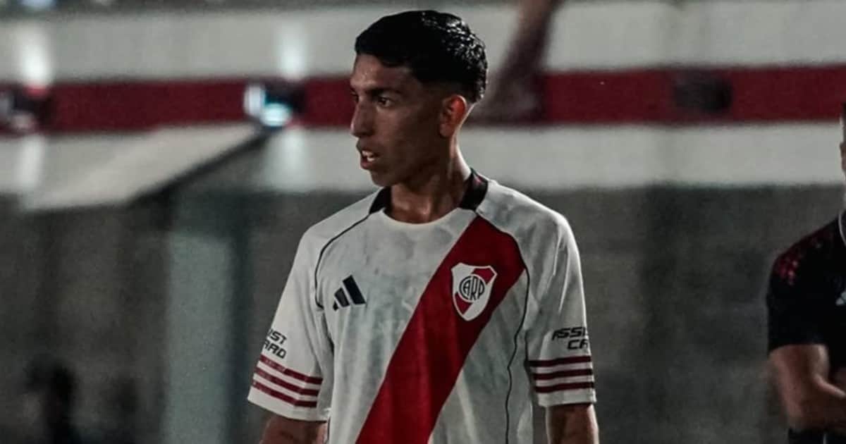 Era lateral, ahora es 10 y fue clave para River en Reserva: la historia de Lucas Flores