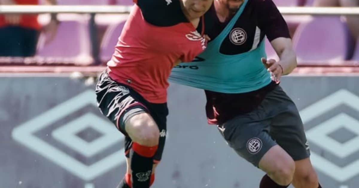 Huracán le ganó un amistoso a Lanús con dos golazos de Bisanz
