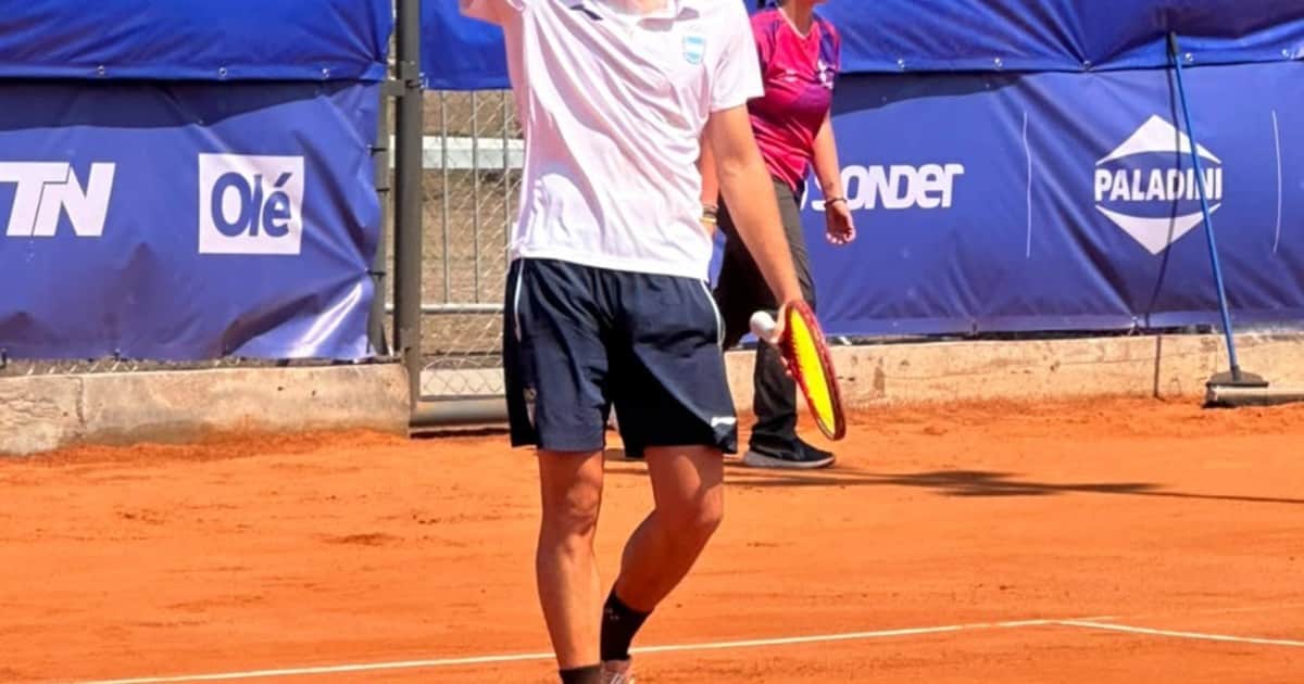 Midón venció a La Serna en el duelo albiceleste por el oro en tenis en los Suramericanos