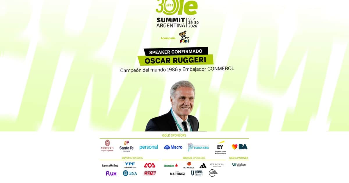 Oscar Ruggeri en el Olé Summit 2026: caudillo de la Selección y una rivalidad picante vs. Brasil