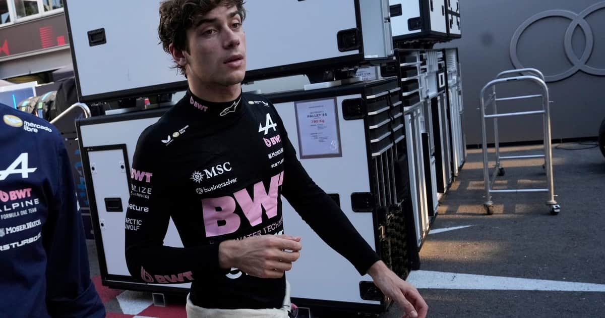 Qué dijo Franco Colapinto tras el choque que ocasionó en el Gran Premio de Azerbaiyán
