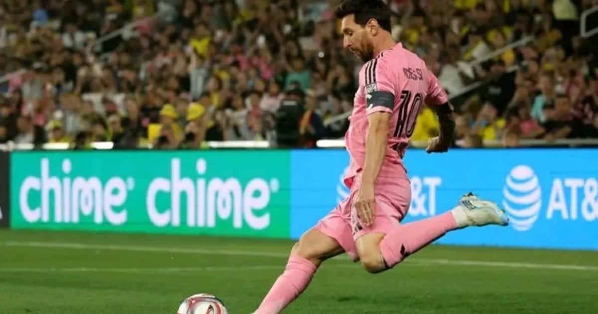 Video: el gol de tiro libre de Messi al Crew que dejó a Leo cerca de un récord