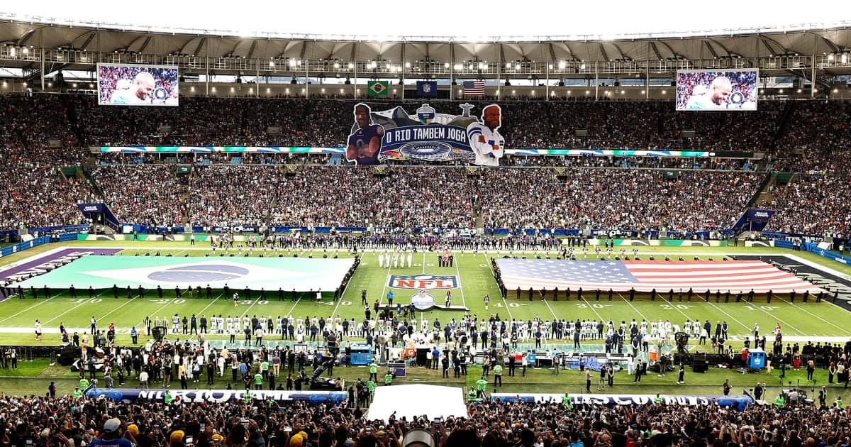 Histórico partido de la NFL en el Maracaná: shows, locura y camiseta para Neymar