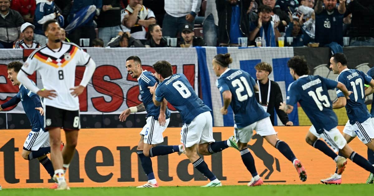 Primer gran golpe para la Alemania de Klopp: derrota histórica ante Grecia