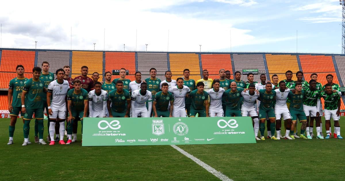 A casi diez años de la tragedia aérea, Atlético Nacional y Chapecoense jugaron un emotivo amistoso