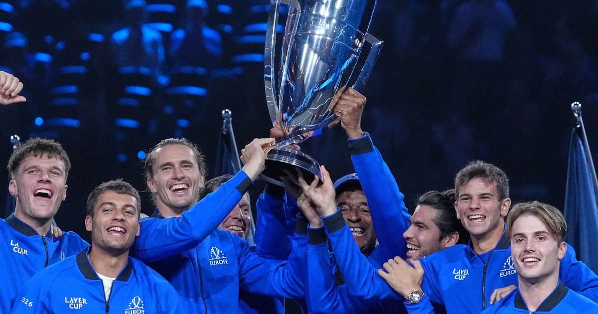 Europa recuperó la Laver Cup: venció al equipo de Francisco Cerúndolo y festejó en Londres