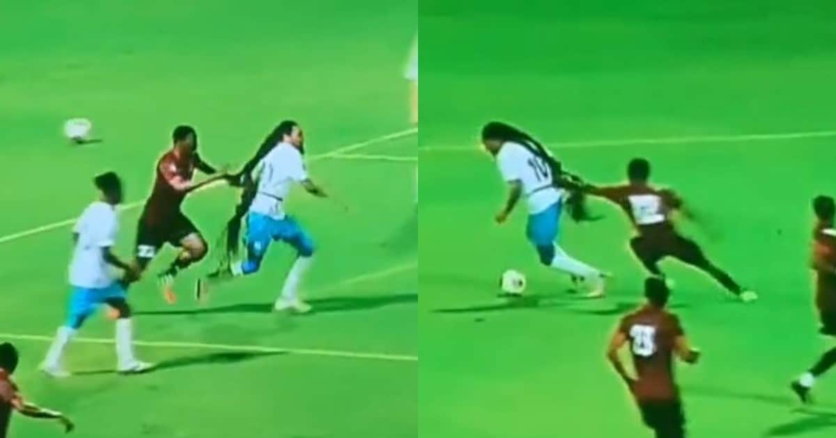 Juega con el pelo hasta por las rodillas e hizo expulsar a dos rivales que se lo tironearon