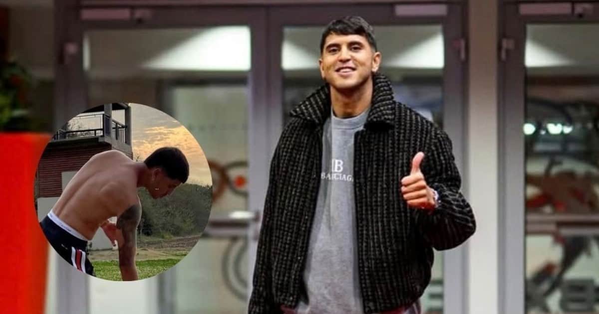 Hincha desde la cuna: el gesto de Palacios que encendió las redes de River