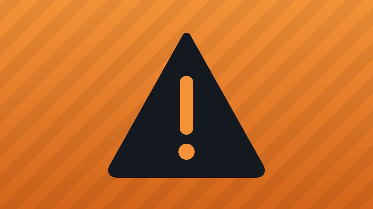 Ilustración de alerta naranja