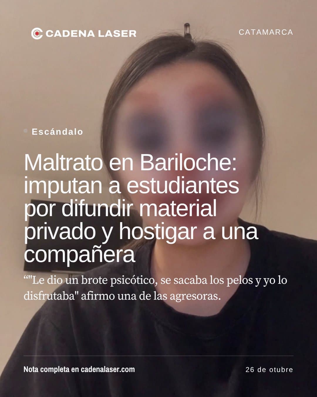 Denuncia por ciberacoso y hostigamiento: alumnas increparon a una joven y provocaron una severa crisis de salud mental