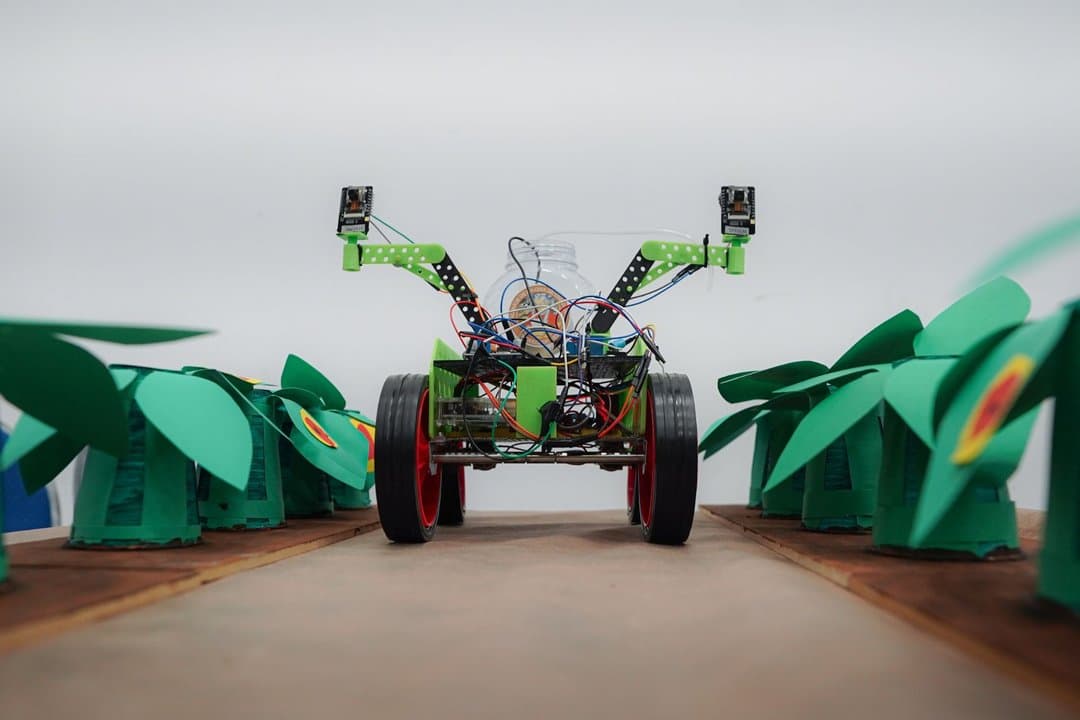 Entre Ríos: estudiantes crearon un robot con inteligencia artificial para detectar plantas enfermas