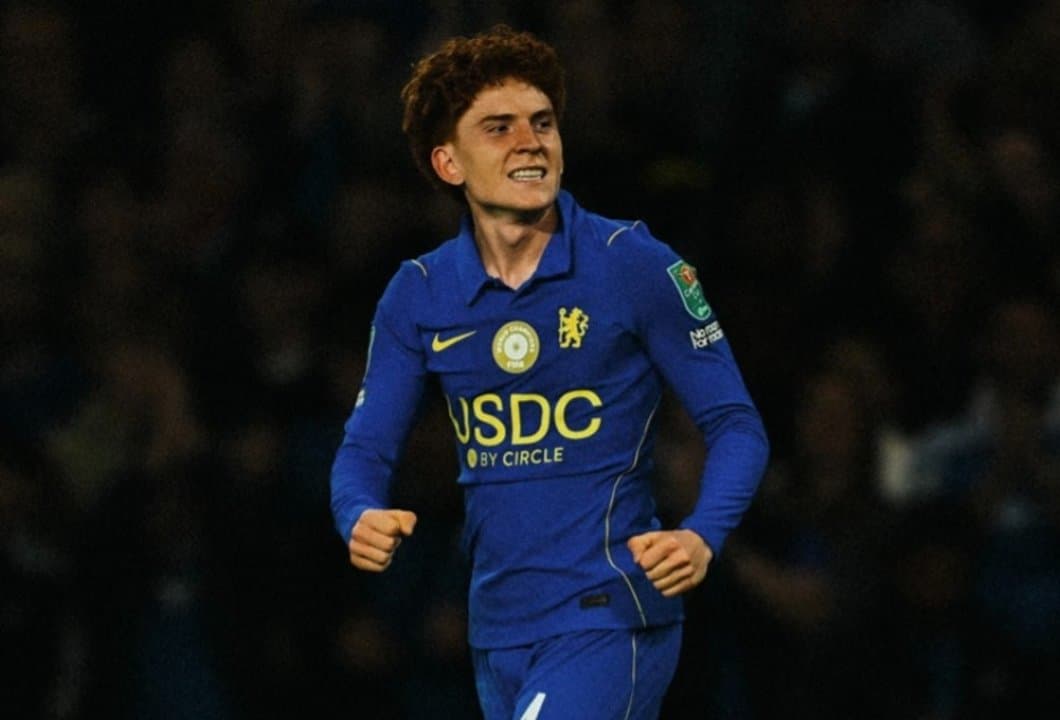 Valentín Barco convirtió su primer gol con la camiseta del Chelsea