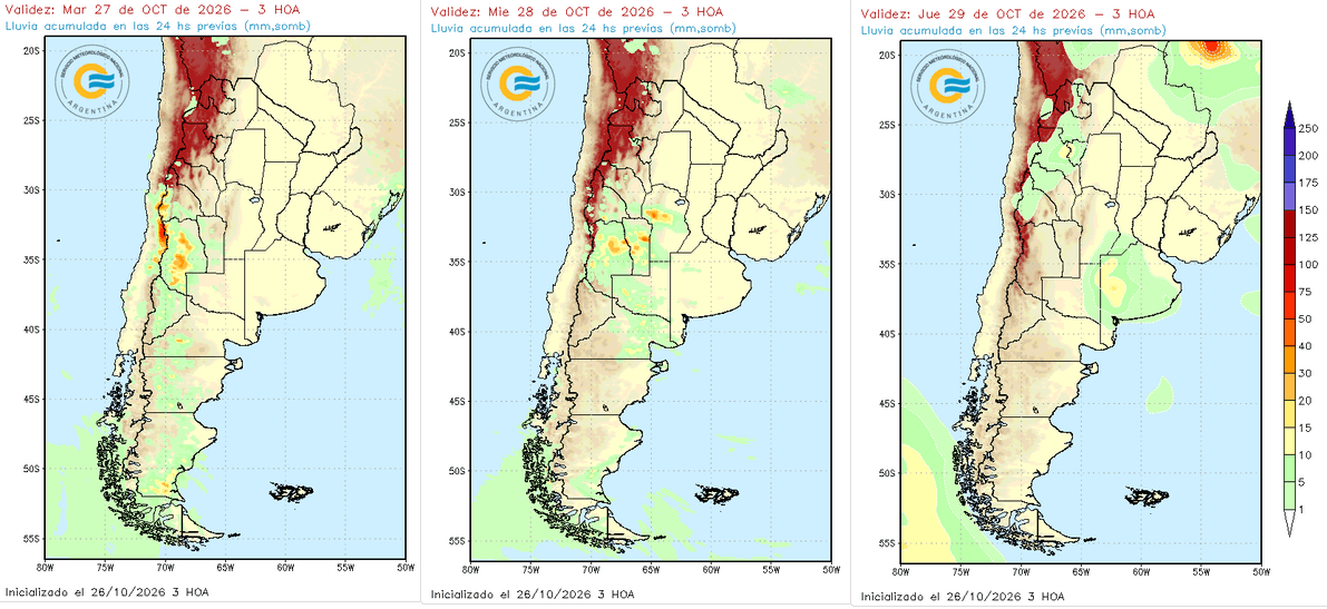 ¡Apura la siembra! Se viene una nueva tanda de precipitaciones para este fin de semana