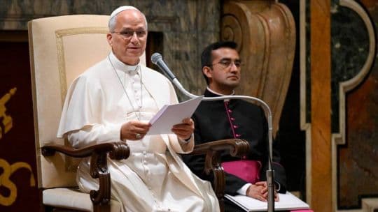 La Iglesia valoró el trabajo conjunto con el Gobierno nacional para la visita de León XIV