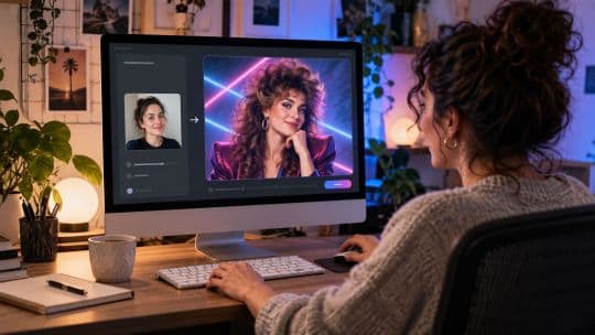 Cómo hacer el trend de los '80 con ChatGPT: el prompt viral para transformar tus fotos