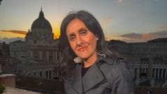 "No tuve síntomas, ese es uno de los problemas de esta enfermedad": la lucha de una presentadora de la BBC contra un raro cáncer en la sangre