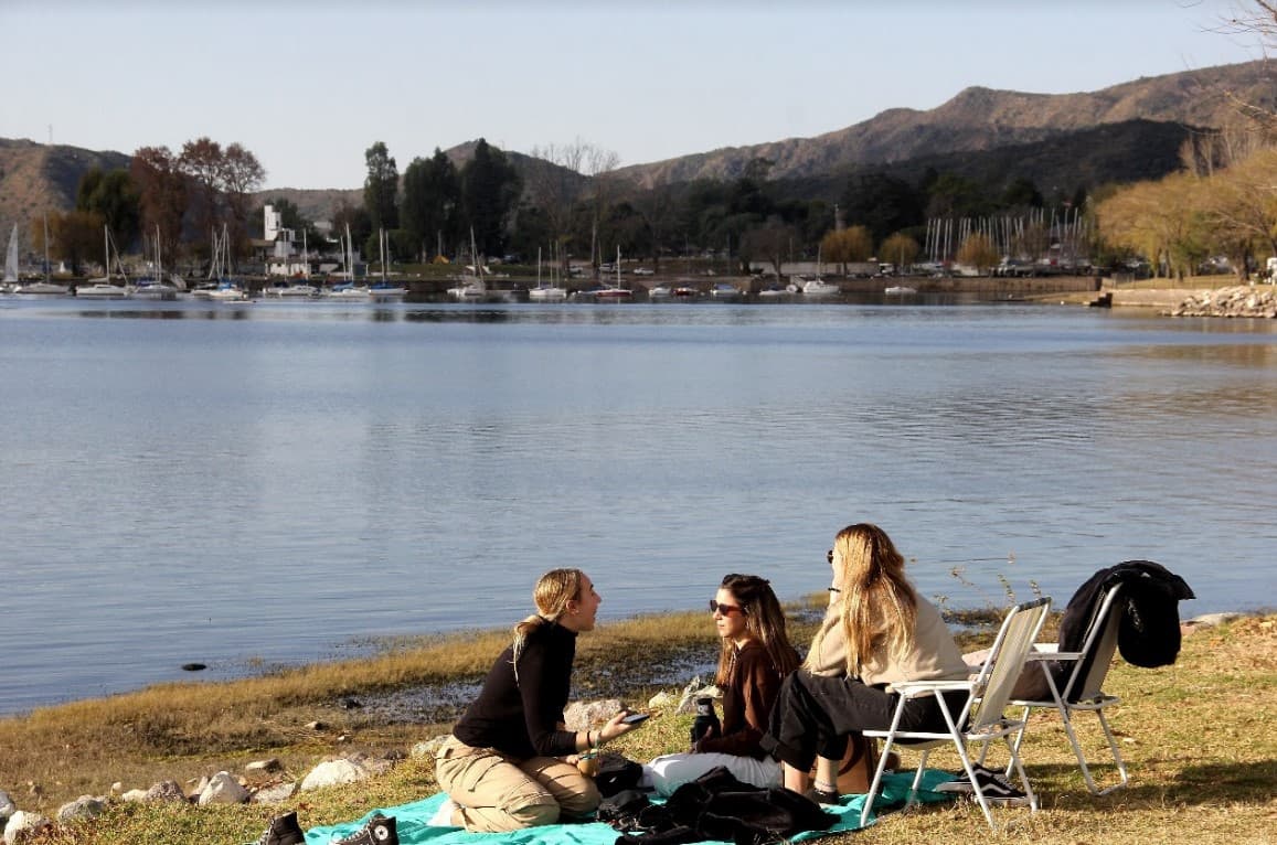 Villa Carlos Paz: miércoles templado y un jueves más fresco e inestable