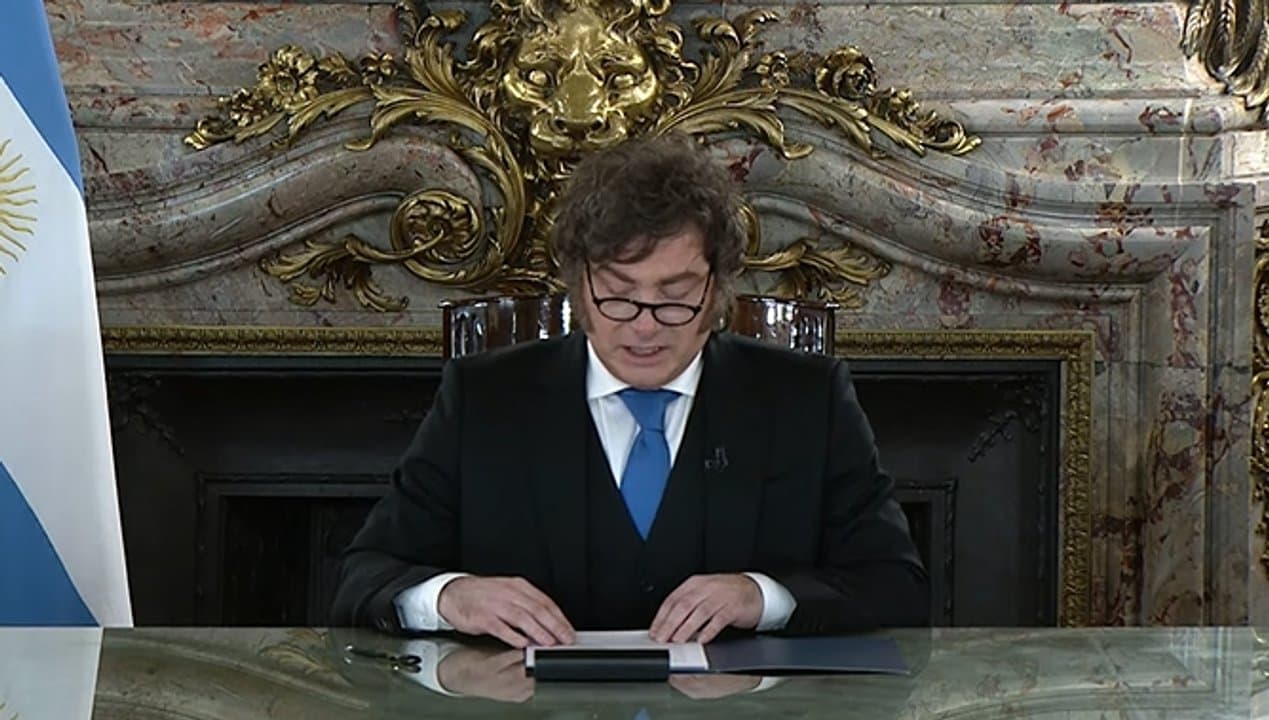 Encuesta: desconfianza en el giro discursivo nacionalista de Milei por cadena nacional