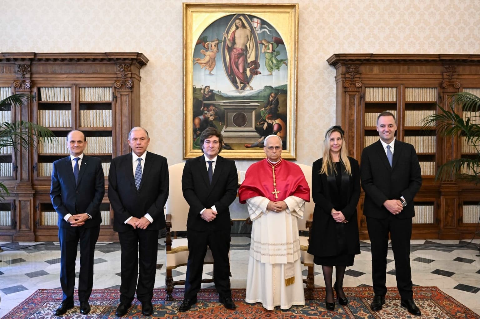 El Gobierno confirmó que Javier Milei recibirá al papa León XIV el próximo 8 de noviembre