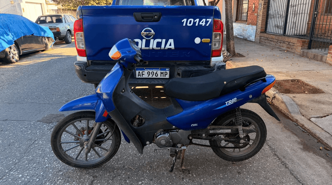 Secuestran una motocicleta en Río Tercero por severas faltas al Código de Convivencia