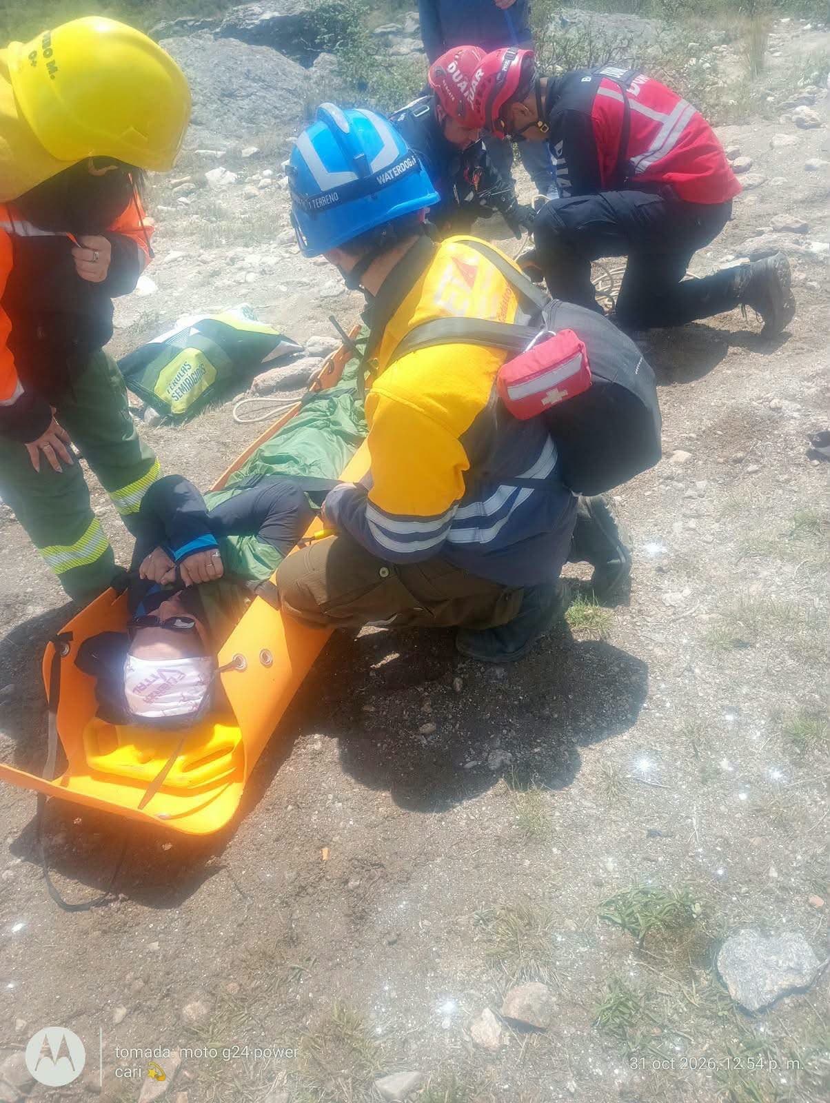 Calamuchita: amplio operativo de rescate en el cerro Champaquí para asistir a una mujer lesionada