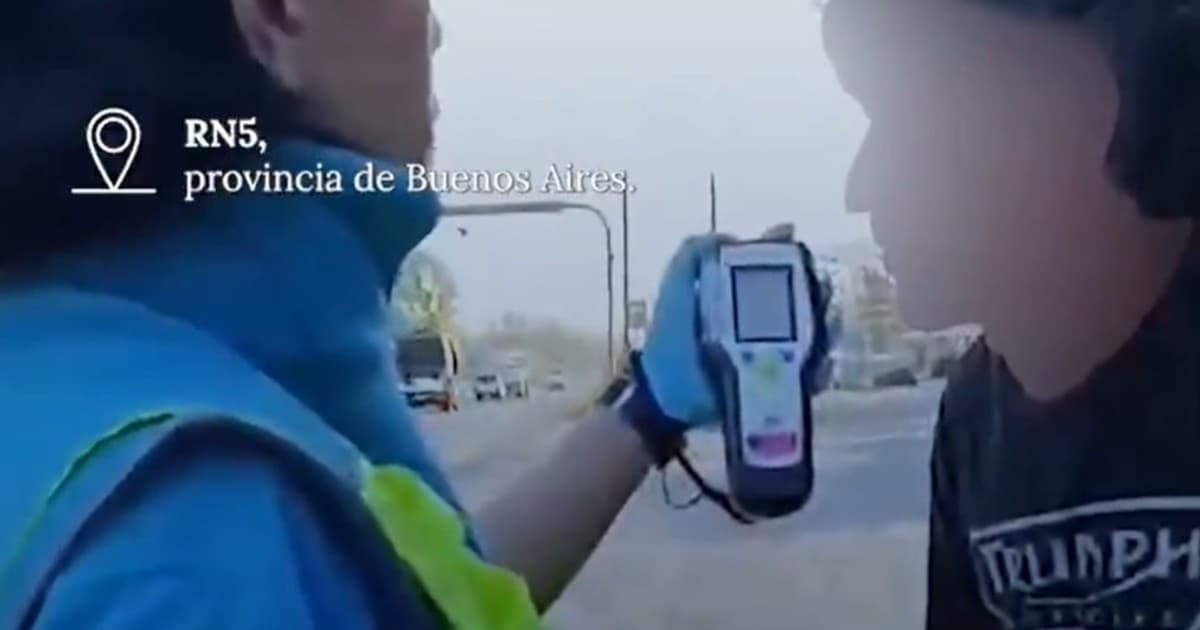 "Te digo la verdad, no tengo nada encima": detuvieron a un conductor que manejaba alcoholizado y sin papeles por la Ruta 5