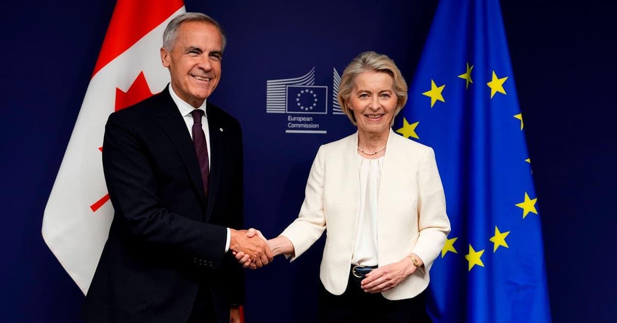 ¿La Unión Europea rompe el molde? Úrsula von der Leyen ofrece a Canadá un inédito estatus de "Estado asociado"