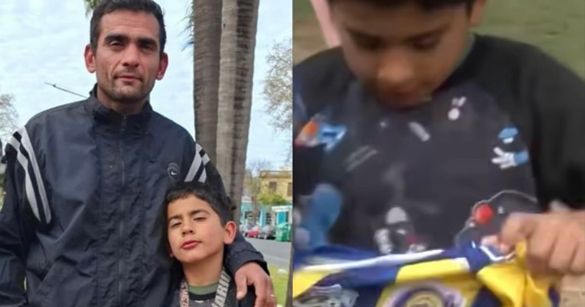 El gesto de la familia de Di María con un vendedor ambulante de Rosario Central que sufrió un robo