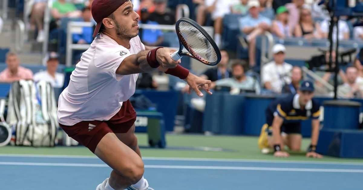 Francisco Cerúndolo perdió contra un frontón y se quedó sin cuartos de final en el US Open