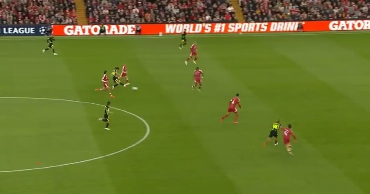 Video: la gran asistencia de Julián Alvarez en Liverpool vs Atlético Madrid, por la Champions