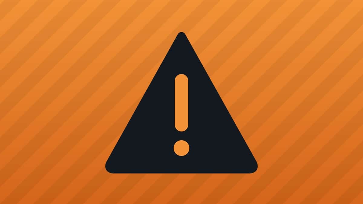Ilustración de alerta naranja