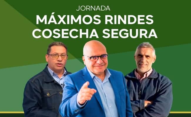 Jornada de Máximos Rindes: 3 destacados disertantes acompañarán a los productores que techos de cosecha