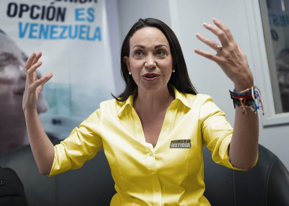 María Corina Machado se ve impedida de regresar a Venezuela