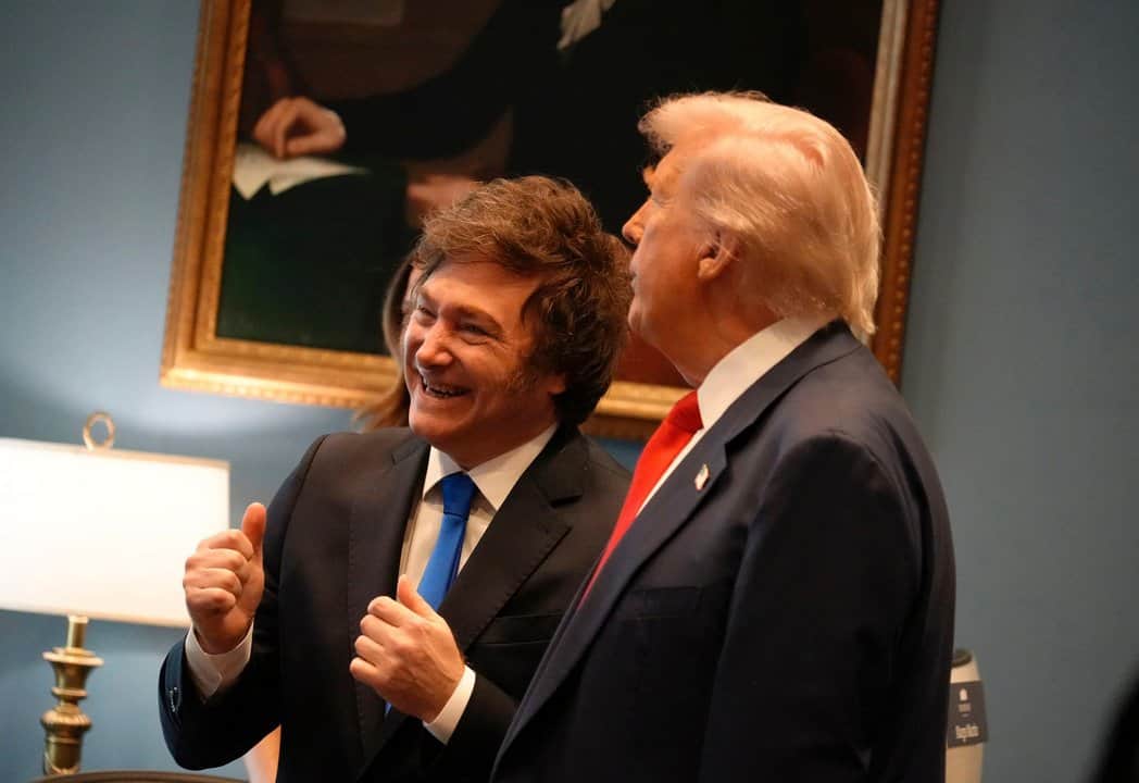 Milei destacó la “magnitud” del “liderazgo" de Donald Trump